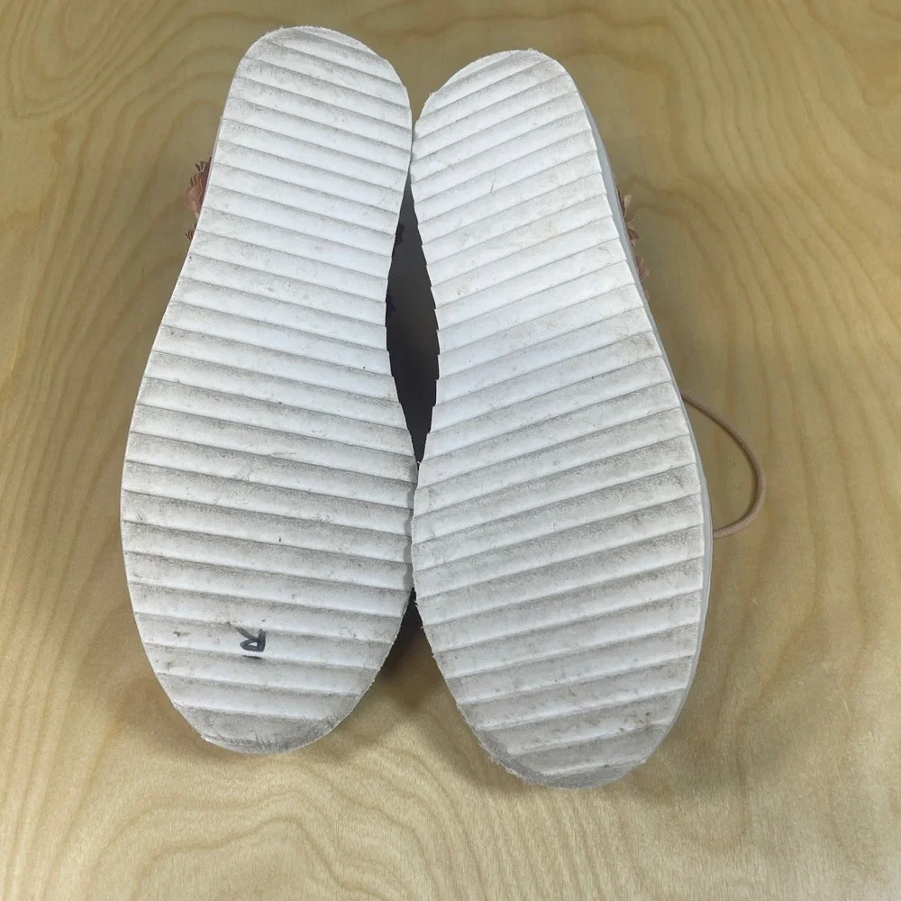 Zara Girls Flower Oxford Dress Shoes Pink Size 6‎